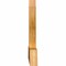 Ekena Millwork Portland Rough Sawn Timber Gable Bracket, Western Red Cedar, 36"W x 18"H x 2"D x 4"F, 12/12 Pitch GBW036X18X0204POR00RWR - alternate 5